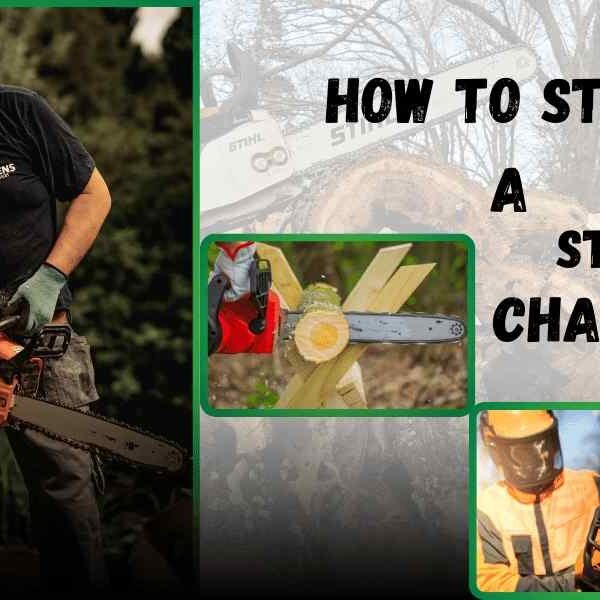 How to start a Stihl chainsaw