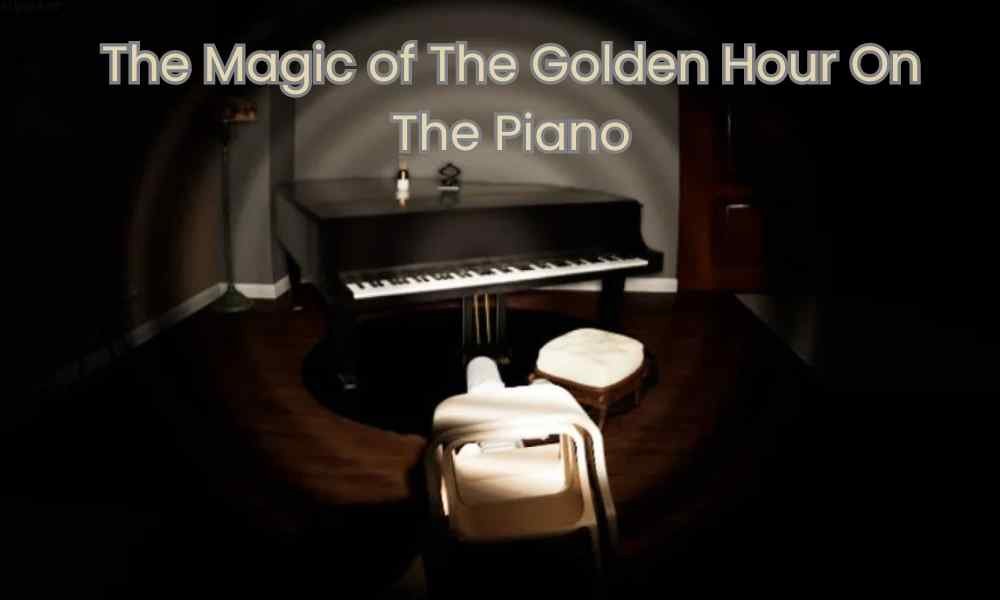 The Magic of The Golden Hour On The Piano